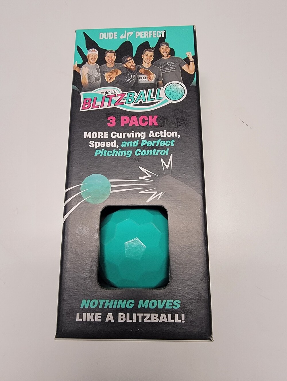 Blitzball 3-Pack Dude Up Perfect More Curve, Speed & Pitching Control
